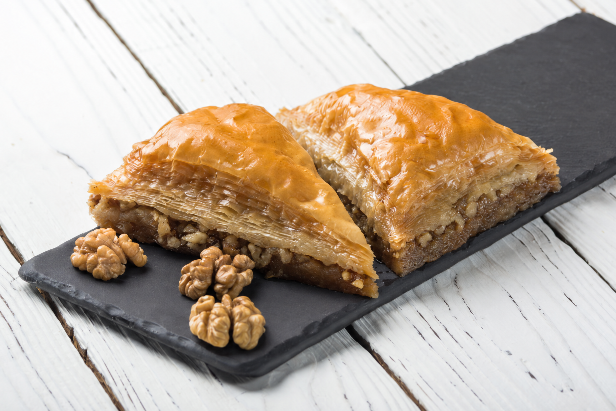 BAKLAVA 2-PACK – layered walnut & honey pastry